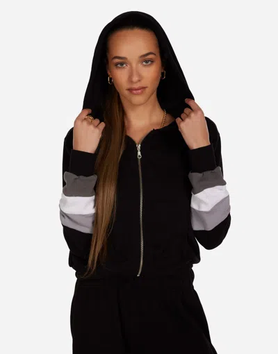 Lauren Moshi Eko Crystal Cuddle Monster In Black