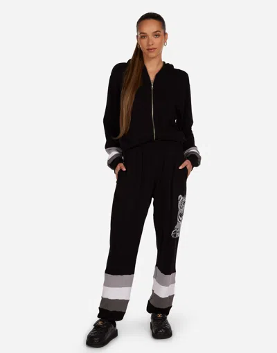 Lauren Moshi Eko Crystal Cuddle Monster In Black