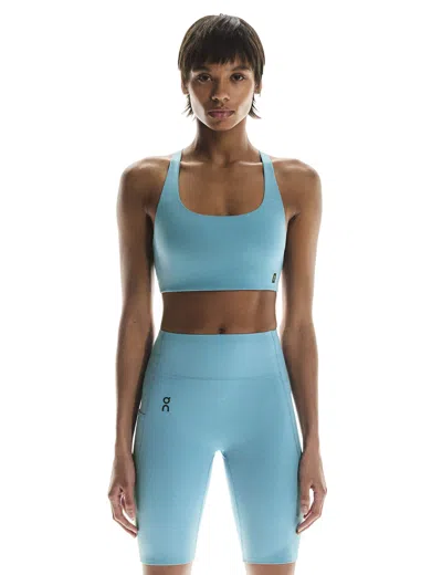 On Women's Studio Sports Bra In Blue