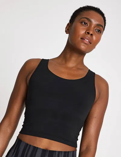 Adidas Originals Adidas All Me Medium Support Bra Tank In Black