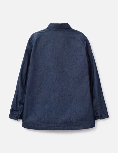 Blue Blue Japan Blanket Lined Denim Work Jacket In Blue