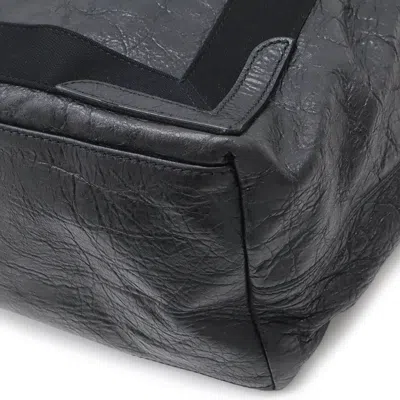 Pre-owned Balenciaga Black Leather Handbag Tote Bag ()