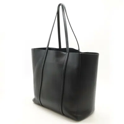Pre-owned Balenciaga Black Leather Shoulder Bag Tote Bag ()