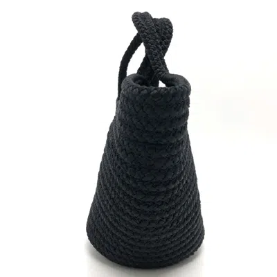 Pre-owned Balenciaga Black Nylon Leather Handbag Tote Bag ()