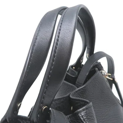 Pre-owned Burberry Black Leather Shoulder Bag ()