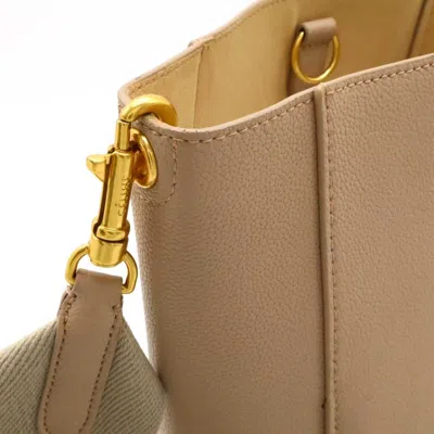 Pre-owned Celine Beige Leather Shoulder Bag ()