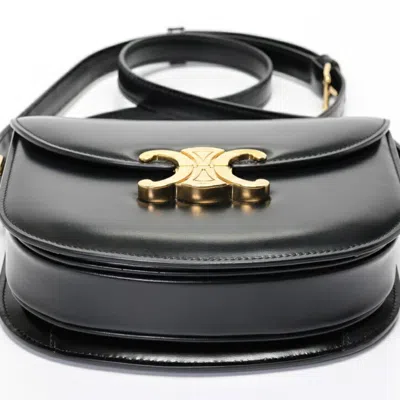 Pre-owned Celine Black Leather Shoulder Bag ()