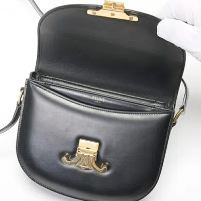 Pre-owned Celine Black Leather Shoulder Bag ()