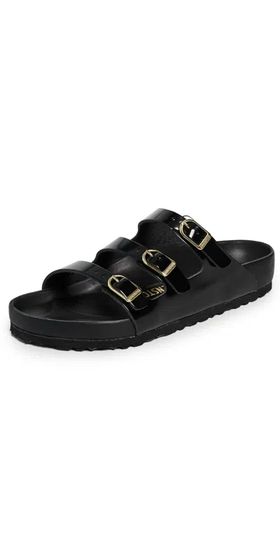 Birkenstock Sandals Florida In Black
