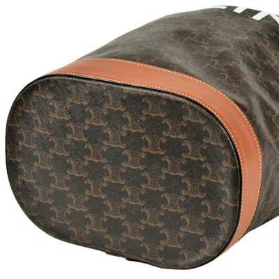 Pre-owned Celine Brown Pvc Leather Shoulder Bag ()