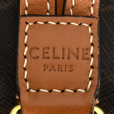 Pre-owned Celine Brown Pvc Leather Shoulder Bag ()