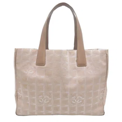 Pre-owned Chanel Beige Nylon Tote Bag ()