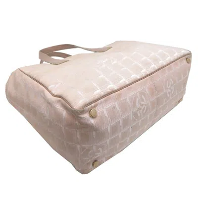 Pre-owned Chanel Beige Nylon Tote Bag ()