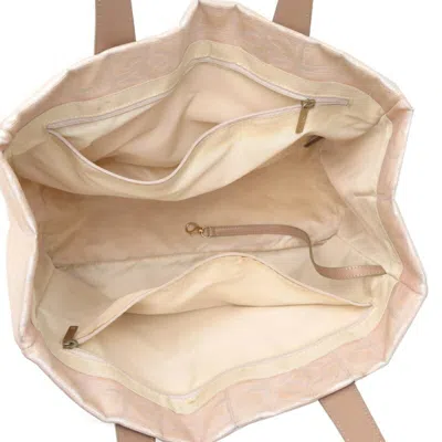 Pre-owned Chanel Beige Nylon Tote Bag ()