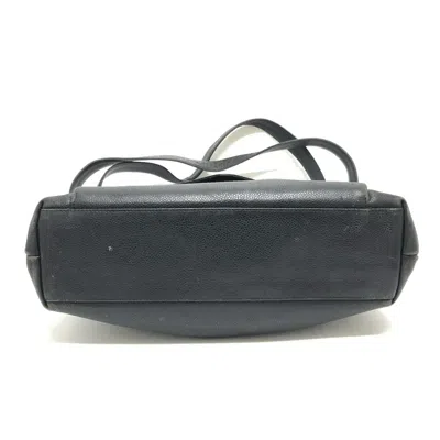 Pre-owned Chanel Black Grained Calfskin Tote Bag ()