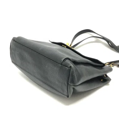 Pre-owned Chanel Black Grained Calfskin Tote Bag ()