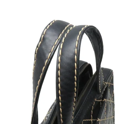 Pre-owned Chanel Black Leather Tote Bag ()