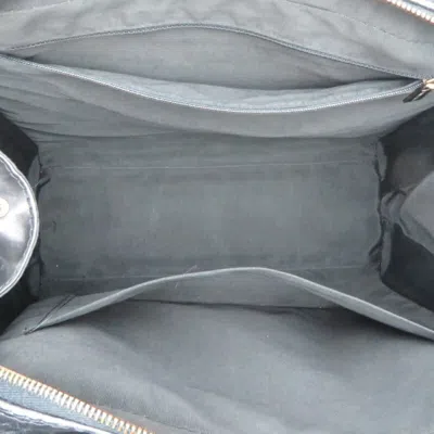 Pre-owned Chanel Black Leather Tote Bag ()