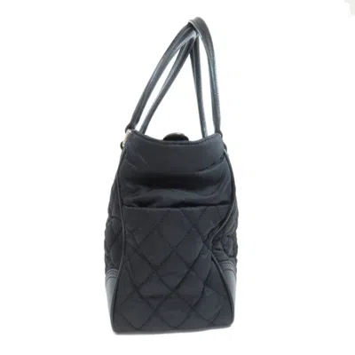 Pre-owned Chanel Black Nylon Tote Bag ()