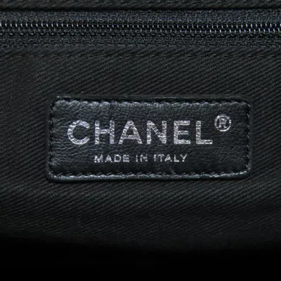 Pre-owned Chanel Black Nylon Tote Bag ()