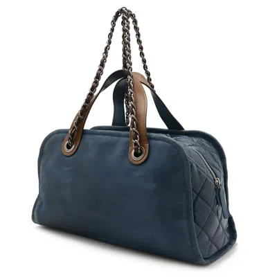 Pre-owned Chanel In The Mix Brown Handbag Shoulder Bag ()