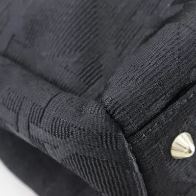 Pre-owned Dior Christian  Black Nylon Canvas Tote Bag ()