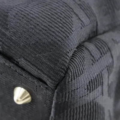 Pre-owned Dior Christian  Black Nylon Canvas Tote Bag ()