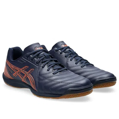 Asics Callcetto Wd 9 2e Wide 'midnight Habanero' In Blue