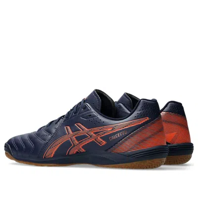 Asics Callcetto Wd 9 2e Wide 'midnight Habanero' In Blue