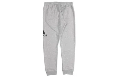 Adidas Originals Men's Adidas Training Sports Knit Long Pants/trousers Medium Hemp Grey In Gray