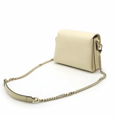 Pre-owned Gucci Cream Leather Clutch Bag Shoulder Bag ()