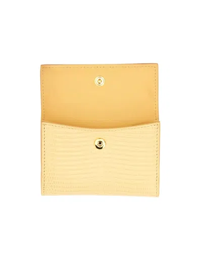 Jil Sander Baby Wallet In Yellow
