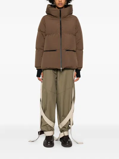 Herno 2layers Hooded Short Down Jacket Clothing