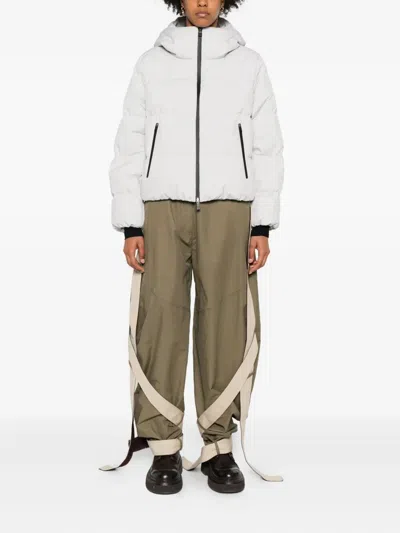 Herno Short Down Jacket 2layers Clothing In Gray