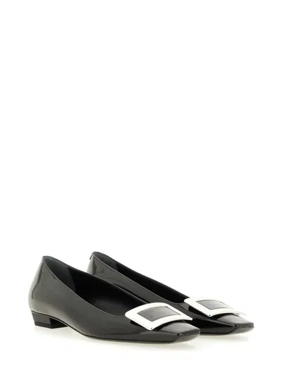 Roger Vivier Women Belle Vivier Patent Leather Ballets In Multi