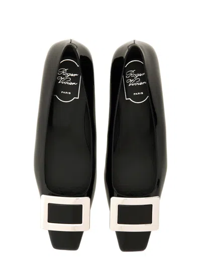 Roger Vivier Women Belle Vivier Patent Leather Ballets In Multi