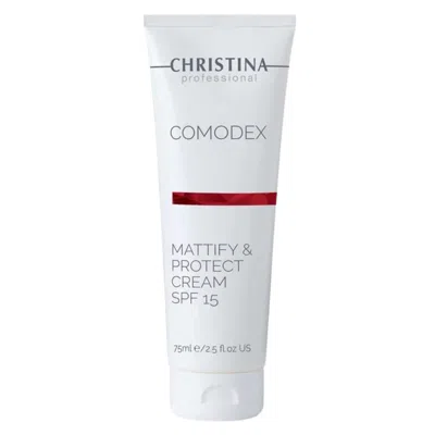 Christina Cosmeceuticals Comodex - Mattify & Protect Cream Spf 15 2.5 oz Skin Care 7290100366349