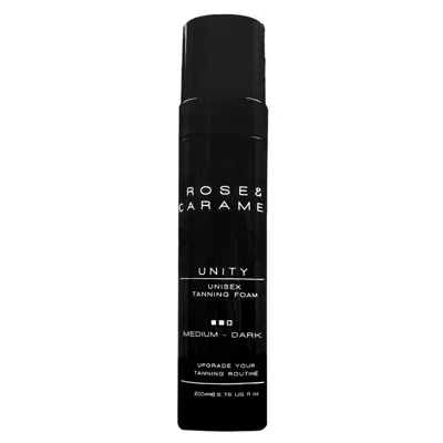 Rose And Caramel Unity Unisex Tanning Foam - Medium Dark 6.76 oz Skin Care 5060734421163