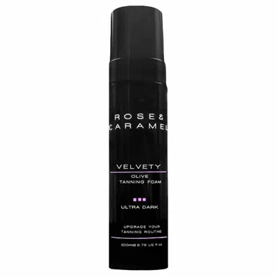 Rose And Caramel Velvety Olive Tanning Foam - Ultra Dark 6.76 oz Skin Care 5060734420012