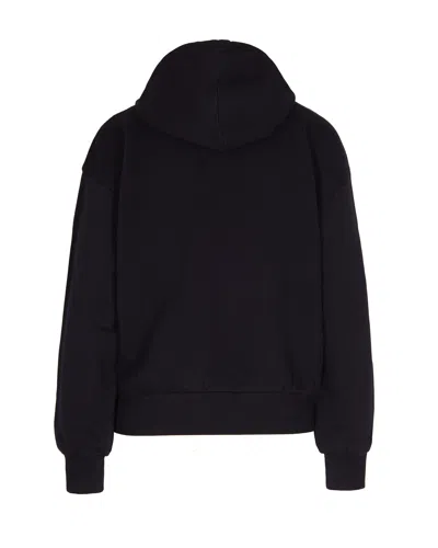 Carhartt Casey Logo-embroidered Cotton Hoodie In Black
