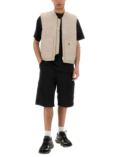 Carhartt Dearborn Canvas Classic Vest In Neutral