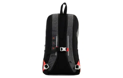 Air Jordan Polyester Backpack 'greyred' In Multi