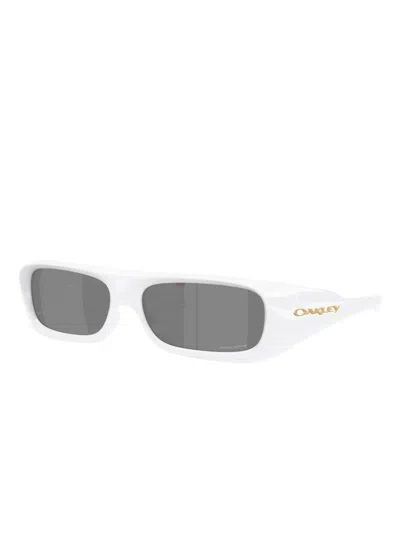 Oakley Permian Rectangle-frame Sunglasses In Gray