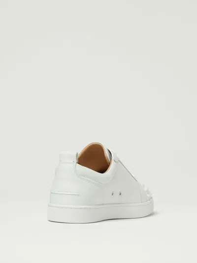 Christian Louboutin Men Louis Junior Spikes Leather Sneakers In Multi