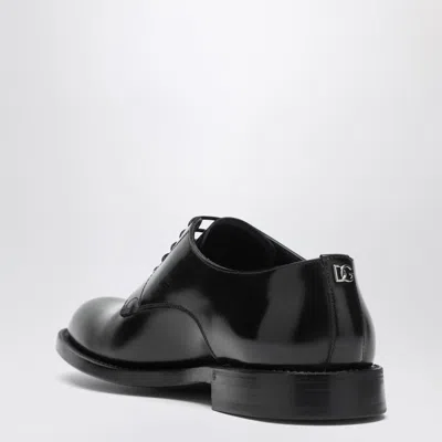 Dolce & Gabbana Dolce&gabbana Brushed Calfskin Oxfords Shoes In Black