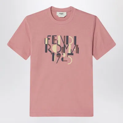 Fendi T-shirt In Pink