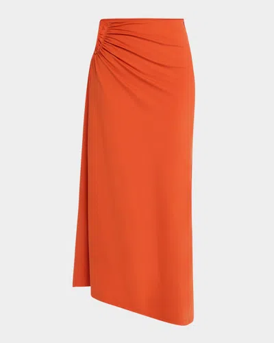 Significant Other Shelby Maxi Skirt Rust In Orange