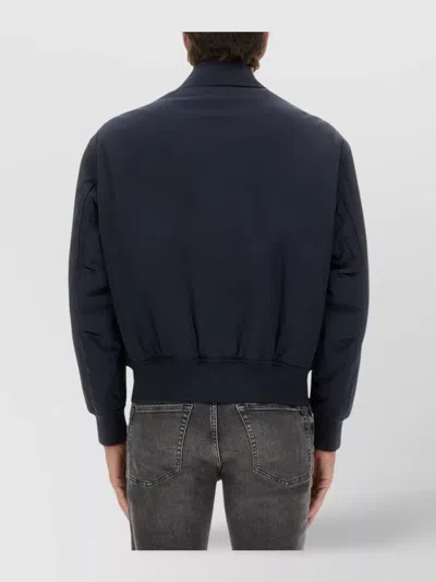Hugo Boss Boss Men Bomber Jacket With Removable Lining In Blue