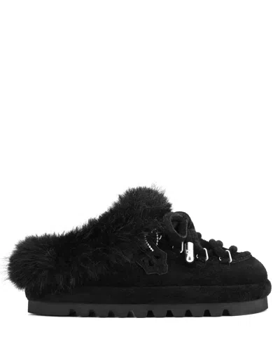 Naked Wolfe Harlow Lace-up Sneakers In Black