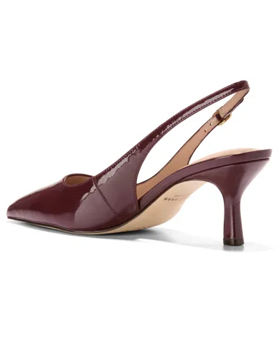 Cole Haan Women's Hansell Slingback Pumps In Burgundy